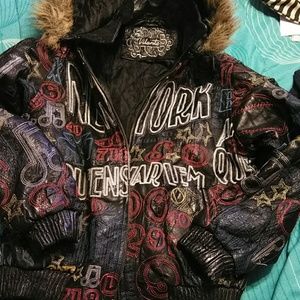 Boy's New York Leather Jacket